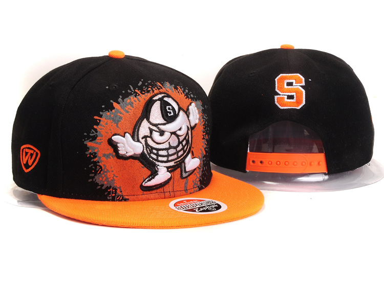 NCAA Syracuse Orange Z Snapback Hat #04